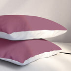 Solid Ripe Berry Pillow Sham Gallery Image 3