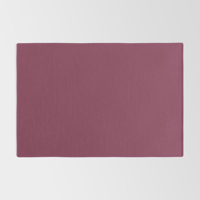 Solid Ripe Berry Rug Gallery Image 2