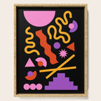 Purple ramen Serving Tray Gallery Image 1