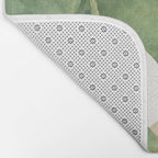 Abstract Art Tropical Leaves 3 Bath Mat Gallery Image 2
