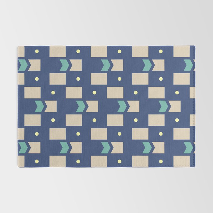 Art Deco Geometric Pattern 272 Rug Gallery Image 2