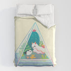 Ocean terrarium - Sea slug Duvet Cover Gallery Image 6