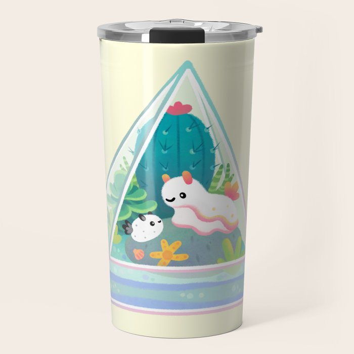 Ocean terrarium - Sea slug Travel Mug Gallery Image 1