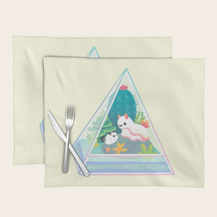 Ocean terrarium - Sea slug Placemat Gallery Image 1