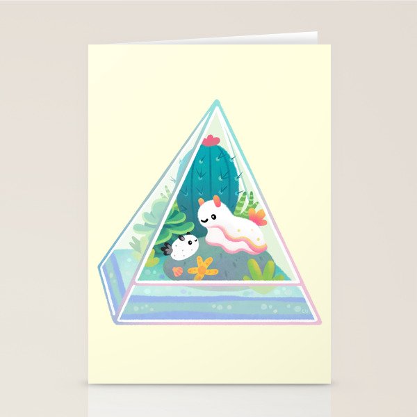 Ocean terrarium - Sea slug Stationery Card Gallery Image 2