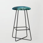 Scenic Route [2]: a pretty, minimal abstract piece in blue and green by Alyssa Hamilton Art Stool Gallery Image 1