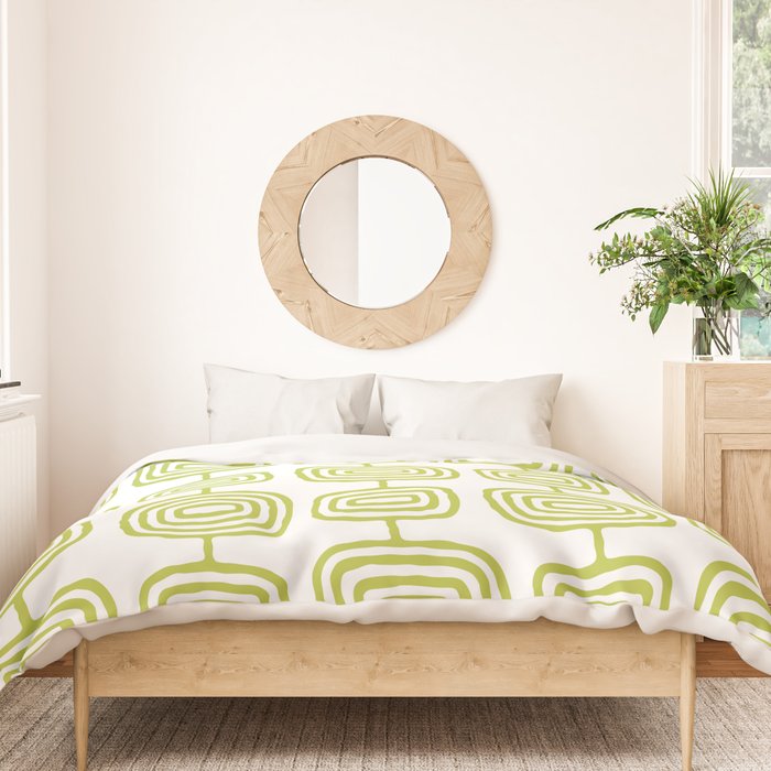 Mid Century Modern Decoration Duvet Cover Gallery Image 3
