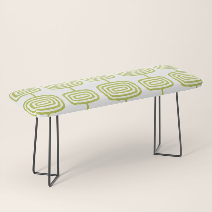 Mid Century Modern Decoration Bench Gallery Image 1