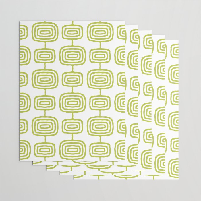 Mid Century Modern Decoration Wrapping Paper Gallery Image 3