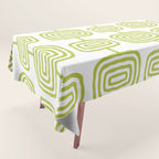 Mid Century Modern Decoration Tablecloth Gallery Image 1