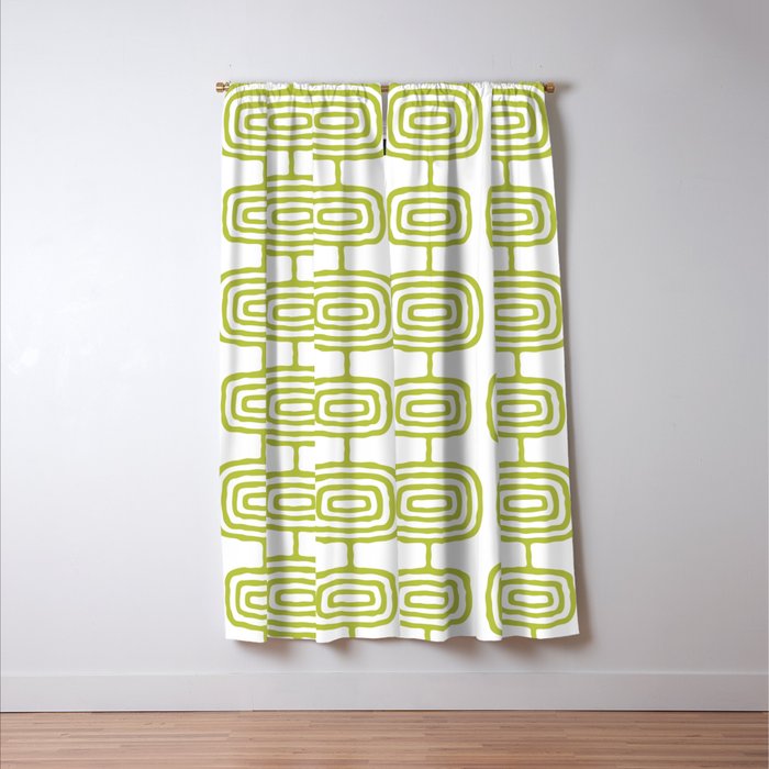 Mid Century Modern Decoration Window Curtain Gallery Image 3
