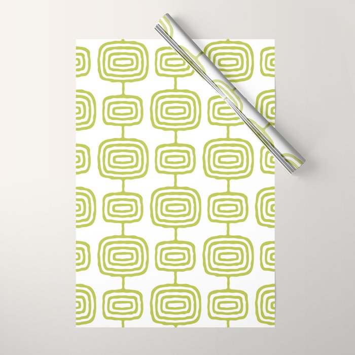 Mid Century Modern Decoration Wrapping Paper Gallery Image 1