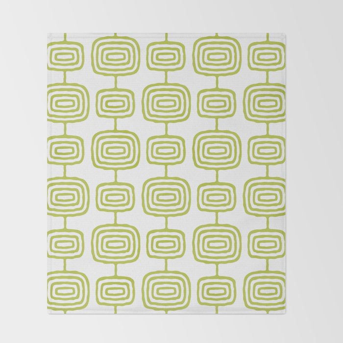 Mid Century Modern Decoration Throw Blanket Gallery Image 2
