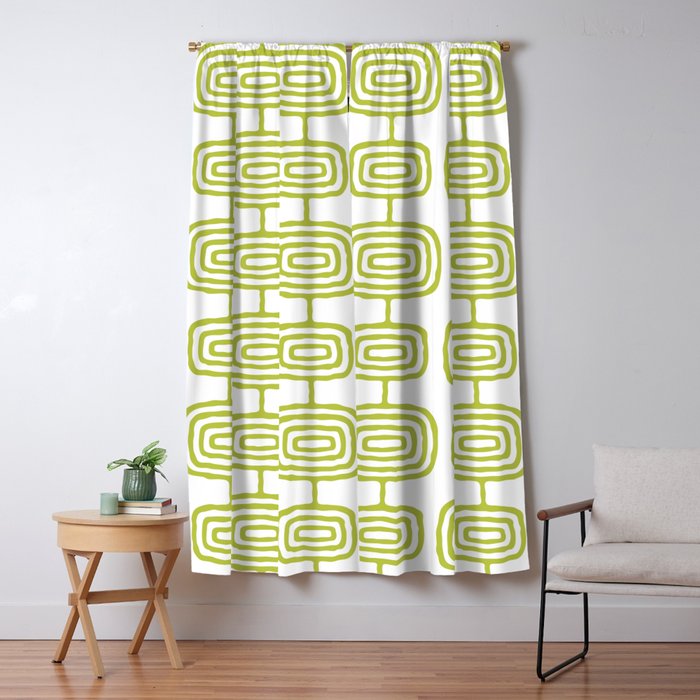Mid Century Modern Decoration Window Curtain Gallery Image 5