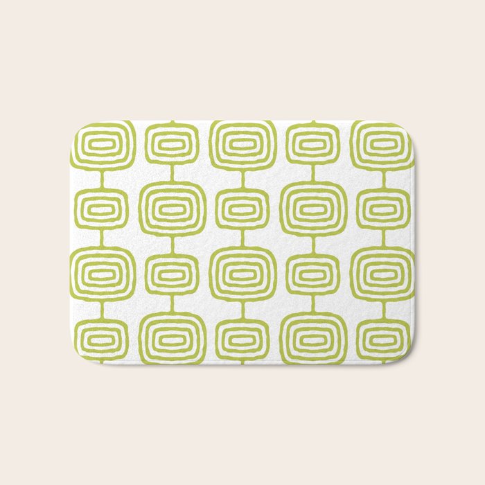 Mid Century Modern Decoration Bath Mat Gallery Image 1