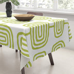 Mid Century Modern Decoration Tablecloth Gallery Image 3