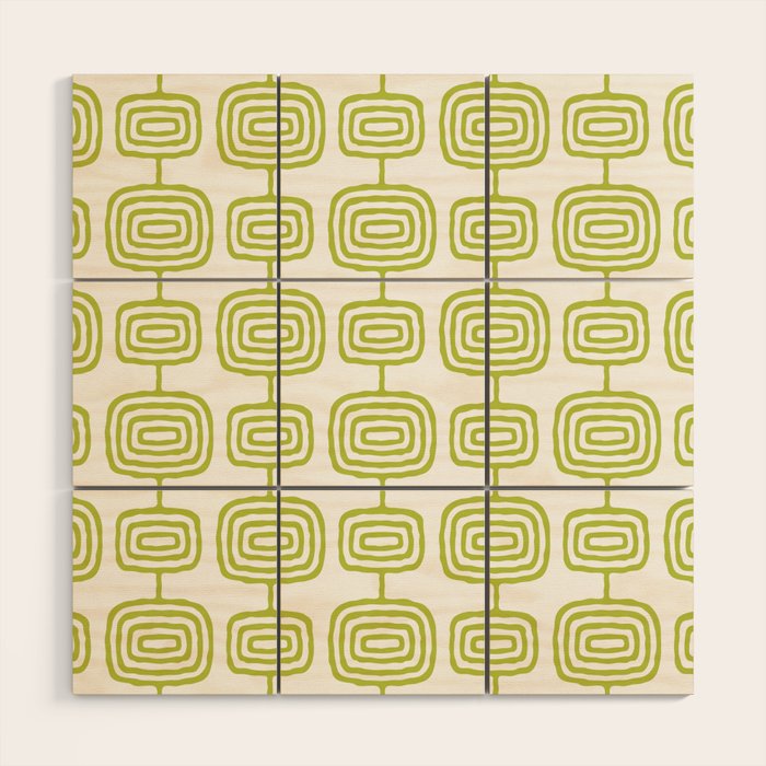 Mid Century Modern Decoration Wood Wall Art Gallery Image 1