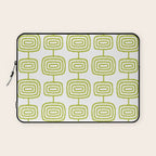Mid Century Modern Decoration Laptop Sleeve Gallery Image 1
