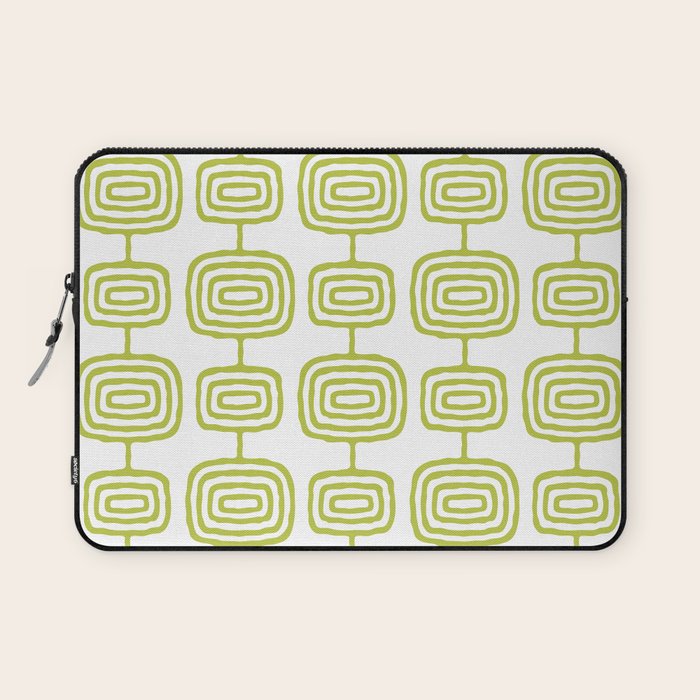 Mid Century Modern Decoration Laptop Sleeve Gallery Image 1