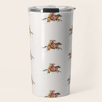 Cowboy Claus - White Travel Mug Gallery Image 1