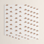 Cowboy Claus - White Wrapping Paper Gallery Image 3