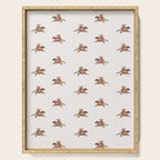 Cowboy Claus - White Serving Tray Gallery Image 1
