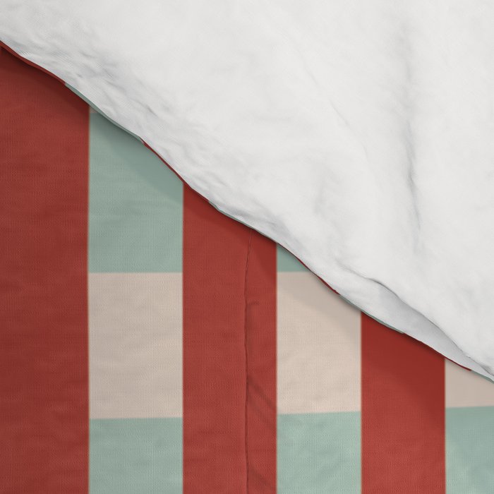 Vintage Striped Geometric Comforter Gallery Image 4