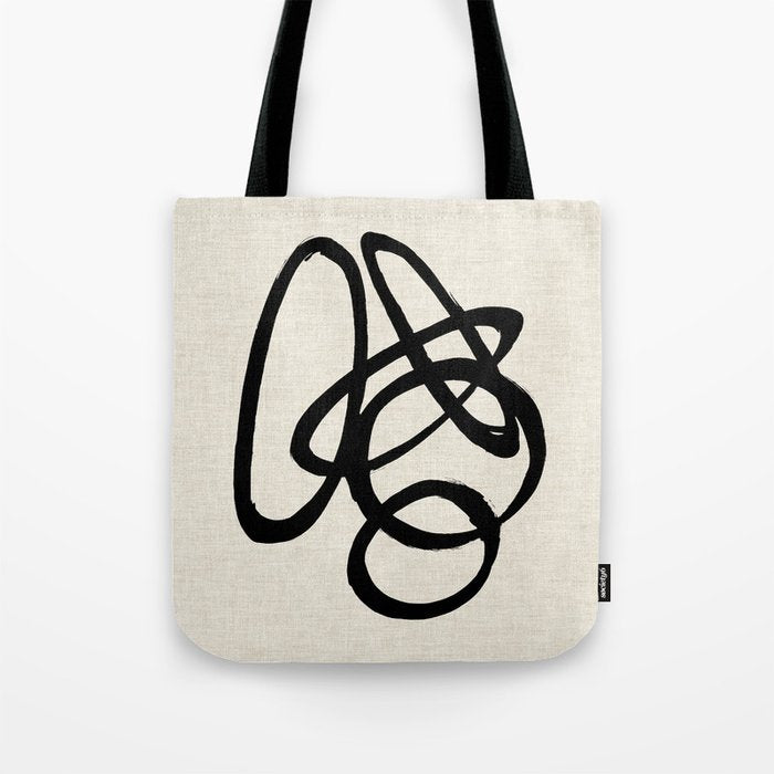 Converging Orbit Tote Bag Gallery Image 1