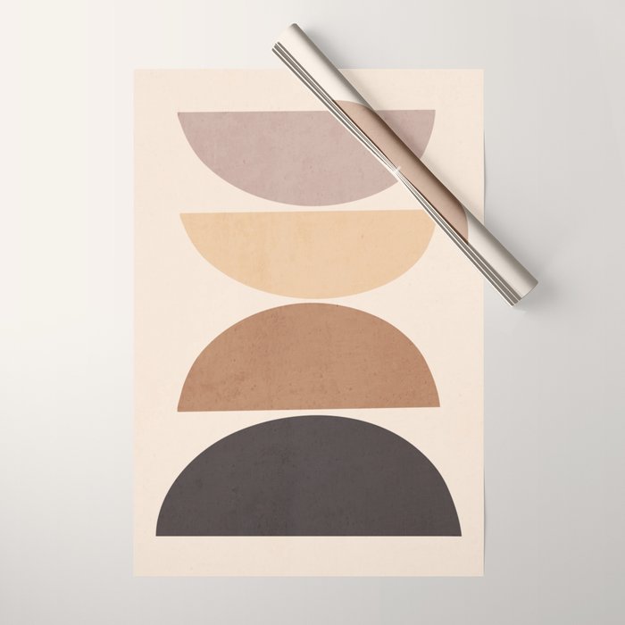 Abstract Art  Shapes 30 Wrapping Paper Gallery Image 1