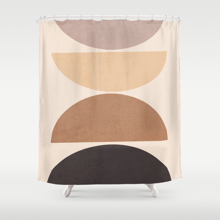 Abstract Art  Shapes 30 Shower Curtain Gallery Image 1