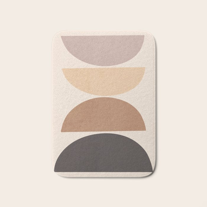 Abstract Art  Shapes 30 Bath Mat Gallery Image 1
