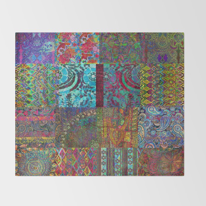 Bohemian Wonderland Throw Blanket Gallery Image 2