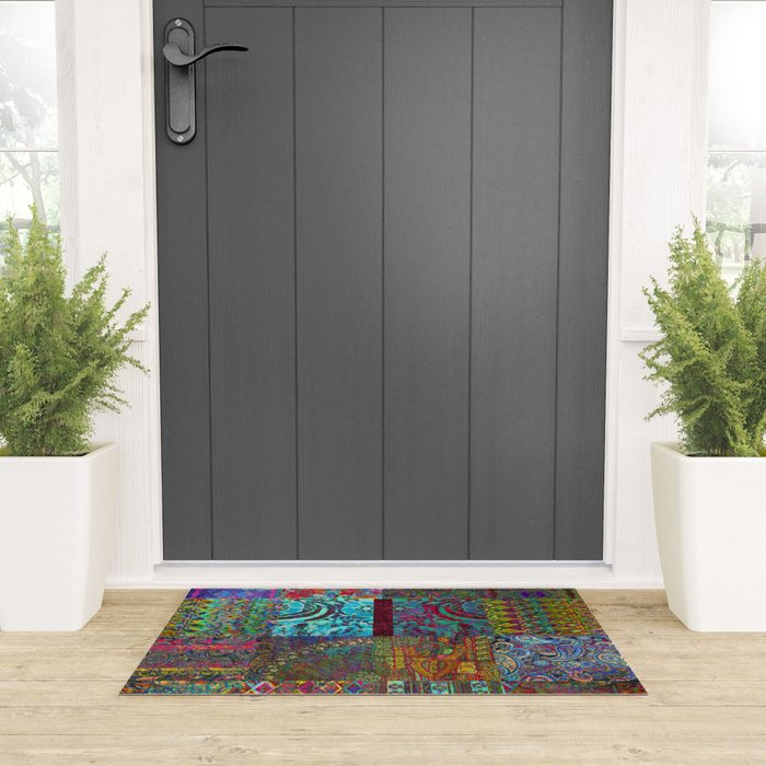 Bohemian Wonderland Welcome Mat Gallery Image 3