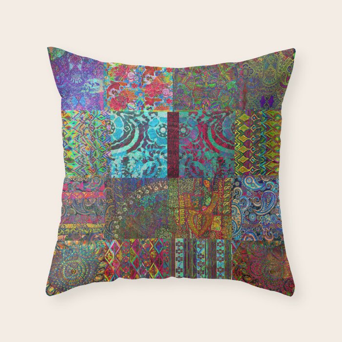 Bohemian Wonderland Throw Pillow Gallery Image 6