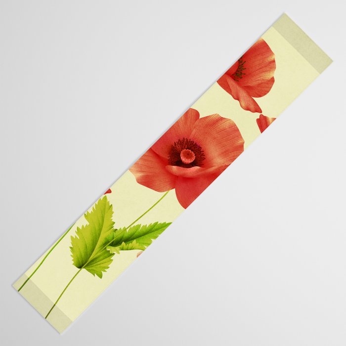 Red Poppies 3 Table Runner Gallery Image 3