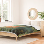 Jean-Honoré Fragonard "The Swing (L'Escarpolette)(The Happy Accidents of the Swing") Duvet Cover Gallery Image 2
