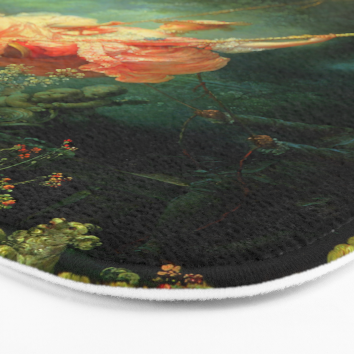Jean-Honoré Fragonard "The Swing (L'Escarpolette)(The Happy Accidents of the Swing") Bath Mat Gallery Image 3