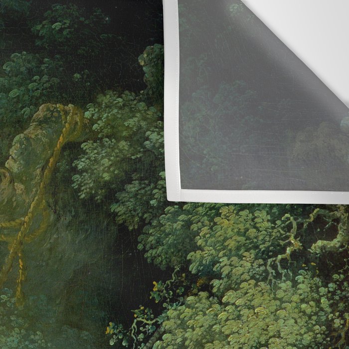 Jean-Honoré Fragonard "The Swing (L'Escarpolette)(The Happy Accidents of the Swing") Wall Tapestry Gallery Image 3