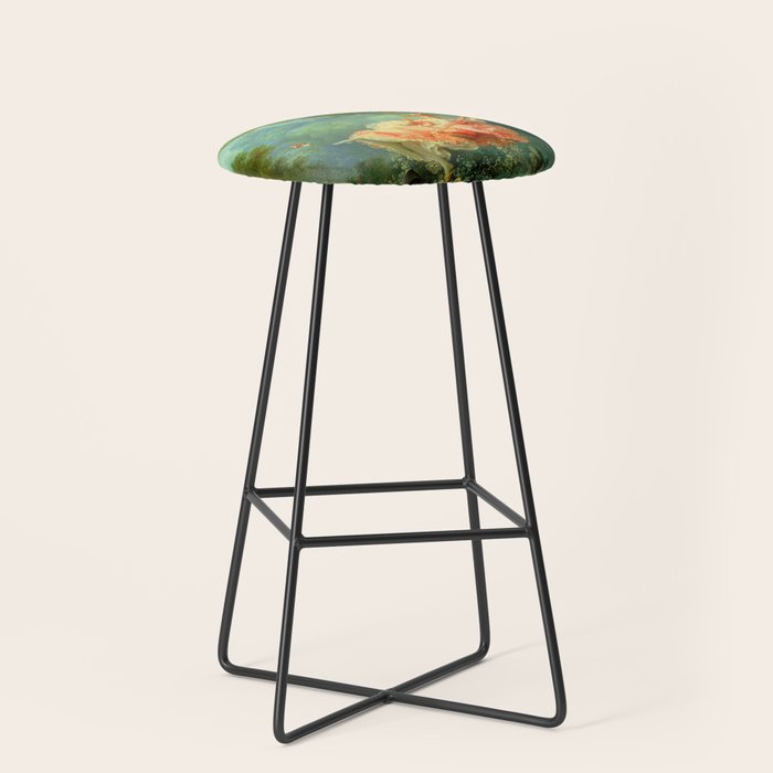 Jean-Honoré Fragonard "The Swing (L'Escarpolette)(The Happy Accidents of the Swing") Stool Gallery Image 1