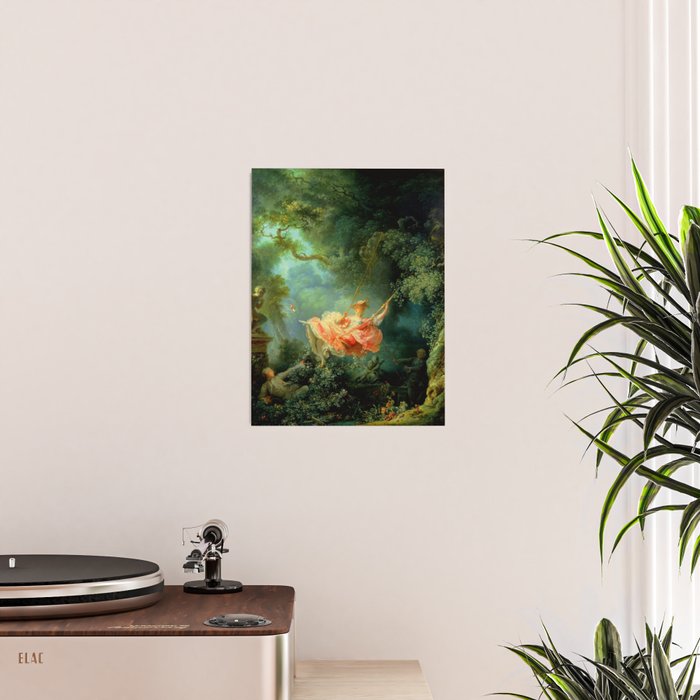 Jean-Honoré Fragonard "The Swing (L'Escarpolette)(The Happy Accidents of the Swing") Poster Gallery Image 2