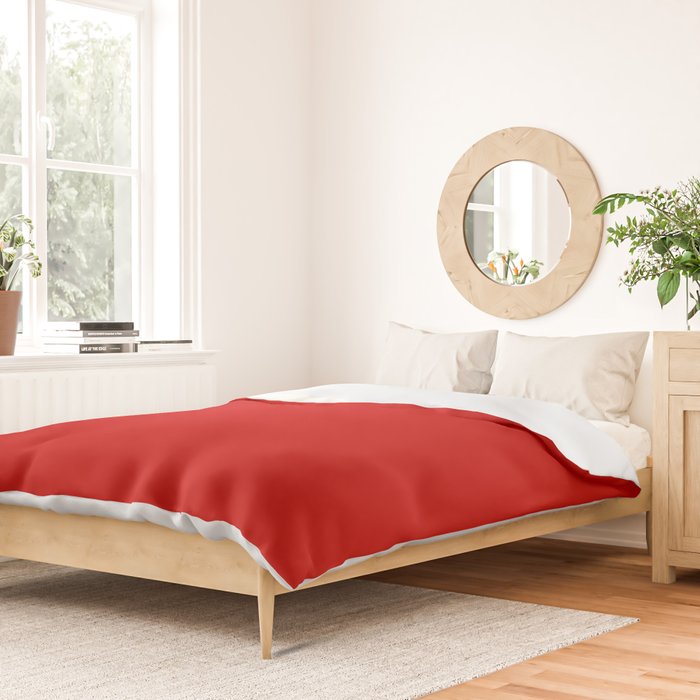 Bright red Duvet Cover Gallery Image 2