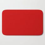 Bright red Bath Mat Gallery Image 2