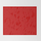 Bright red Throw Blanket Gallery Image 2