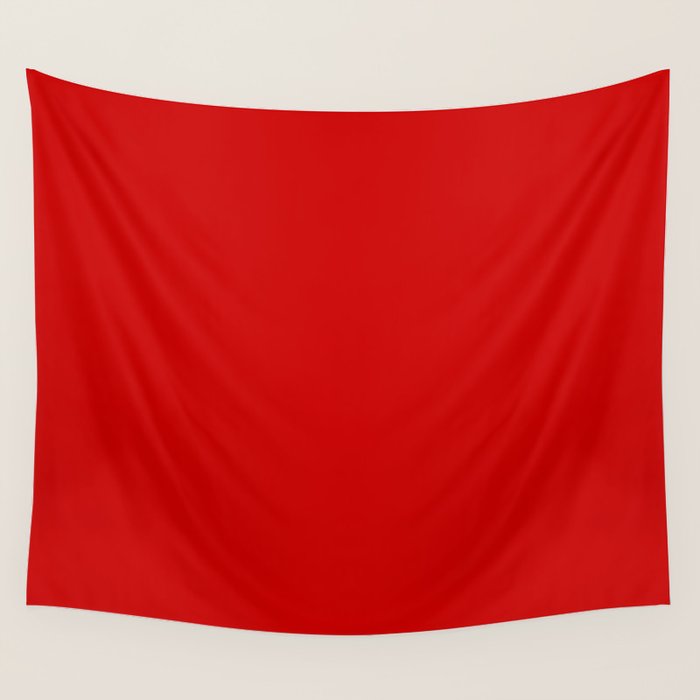 Bright red Wall Tapestry Gallery Image 4