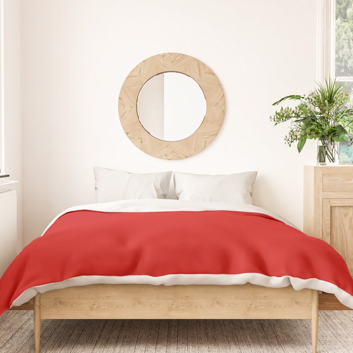 Bright red Duvet Cover Gallery Image 3