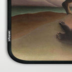 'The Sleeping Gypsy' Lion and Moon While Sleeping in the Desert by Henri Rousseau Laptop Sleeve Gallery Image 3