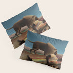 'The Sleeping Gypsy' Lion and Moon While Sleeping in the Desert by Henri Rousseau Pillow Sham Gallery Image 3