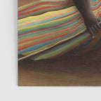 'The Sleeping Gypsy' Lion and Moon While Sleeping in the Desert by Henri Rousseau Poster Gallery Image 3