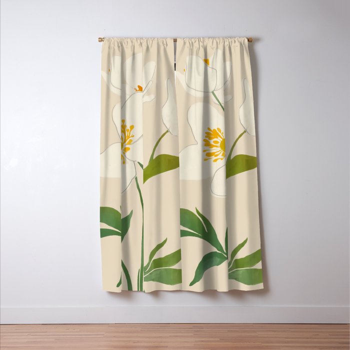 Whispers of Spring Window Curtain Gallery Image 3