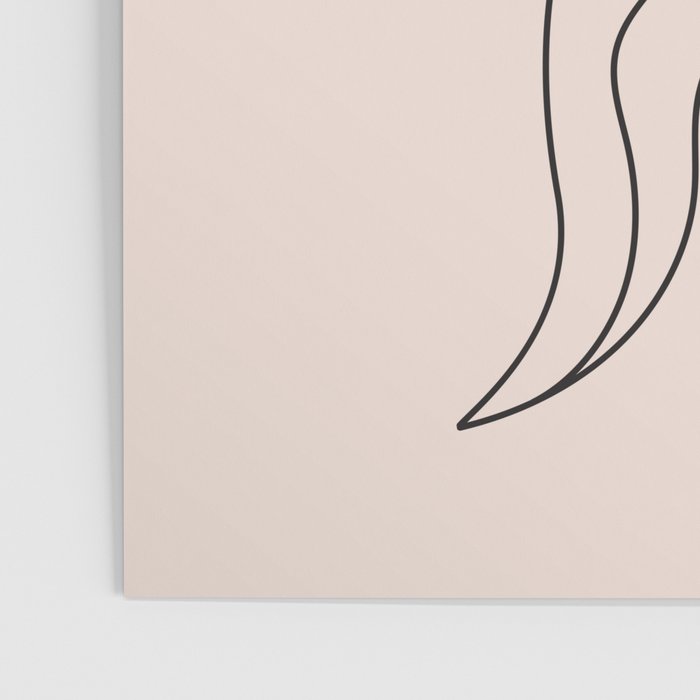 Desert Angel in Black & Cream Poster Gallery Image 3